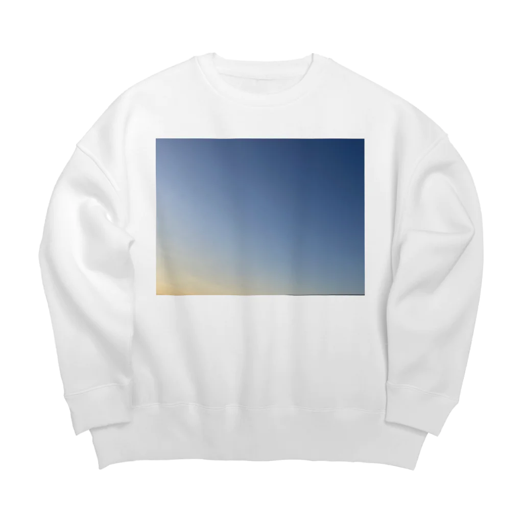 そらもようの暁の空〜〜Akatuki〜〜 Big Crew Neck Sweatshirt