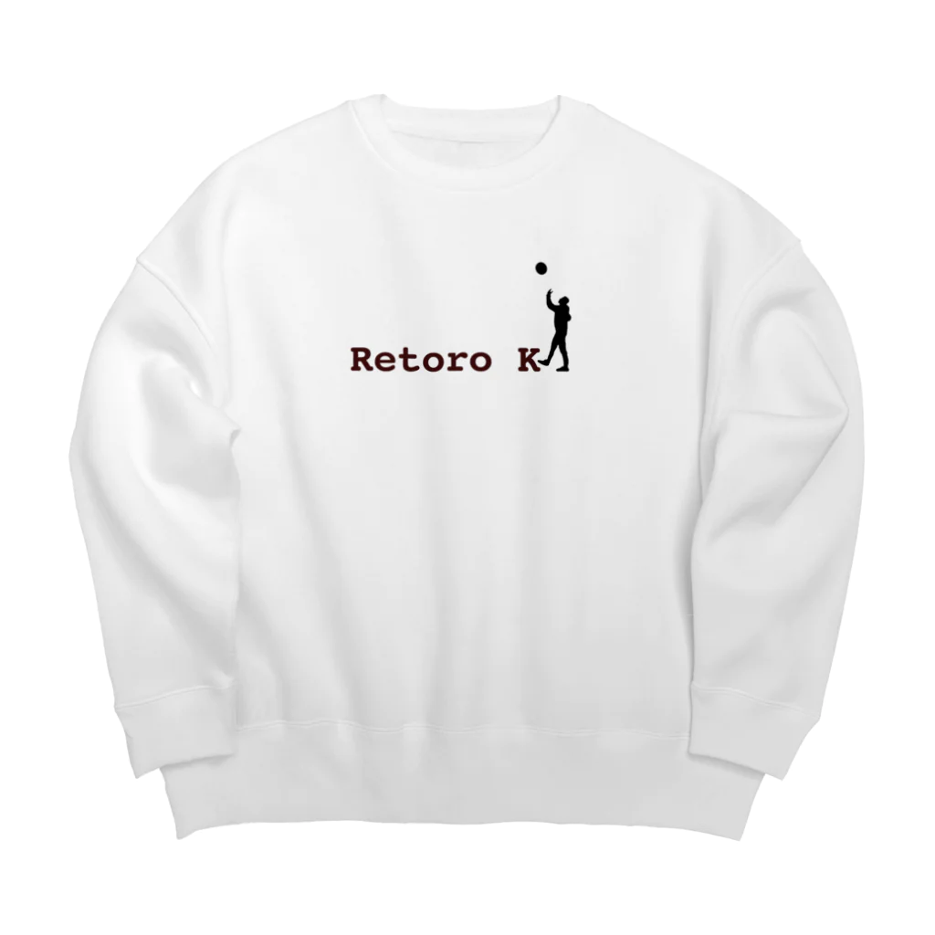 RetoroKのRetoro K Big Crew Neck Sweatshirt