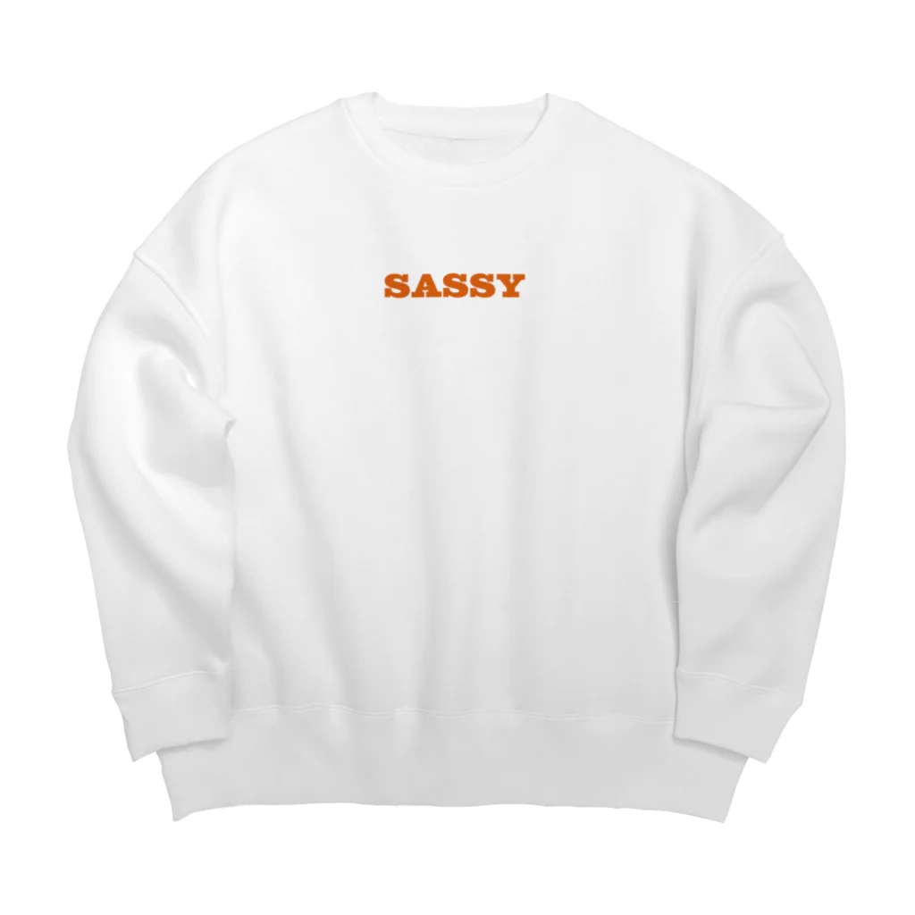 SassyのSassy goods Big Crew Neck Sweatshirt