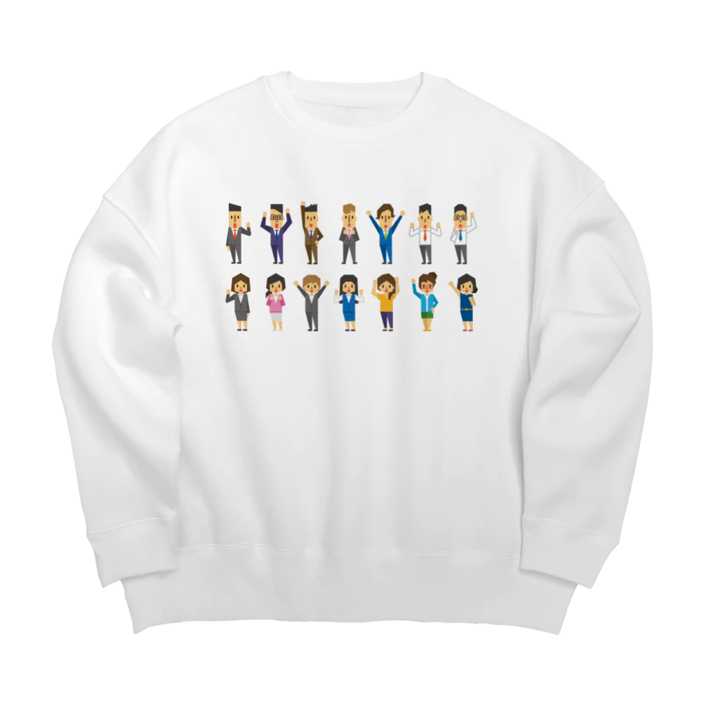 Ma* すとあのビジネスの仲間たち Big Crew Neck Sweatshirt