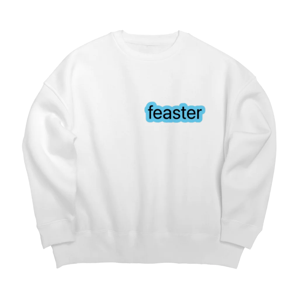 feasterのBig simple sweat  ビッグシルエットスウェット