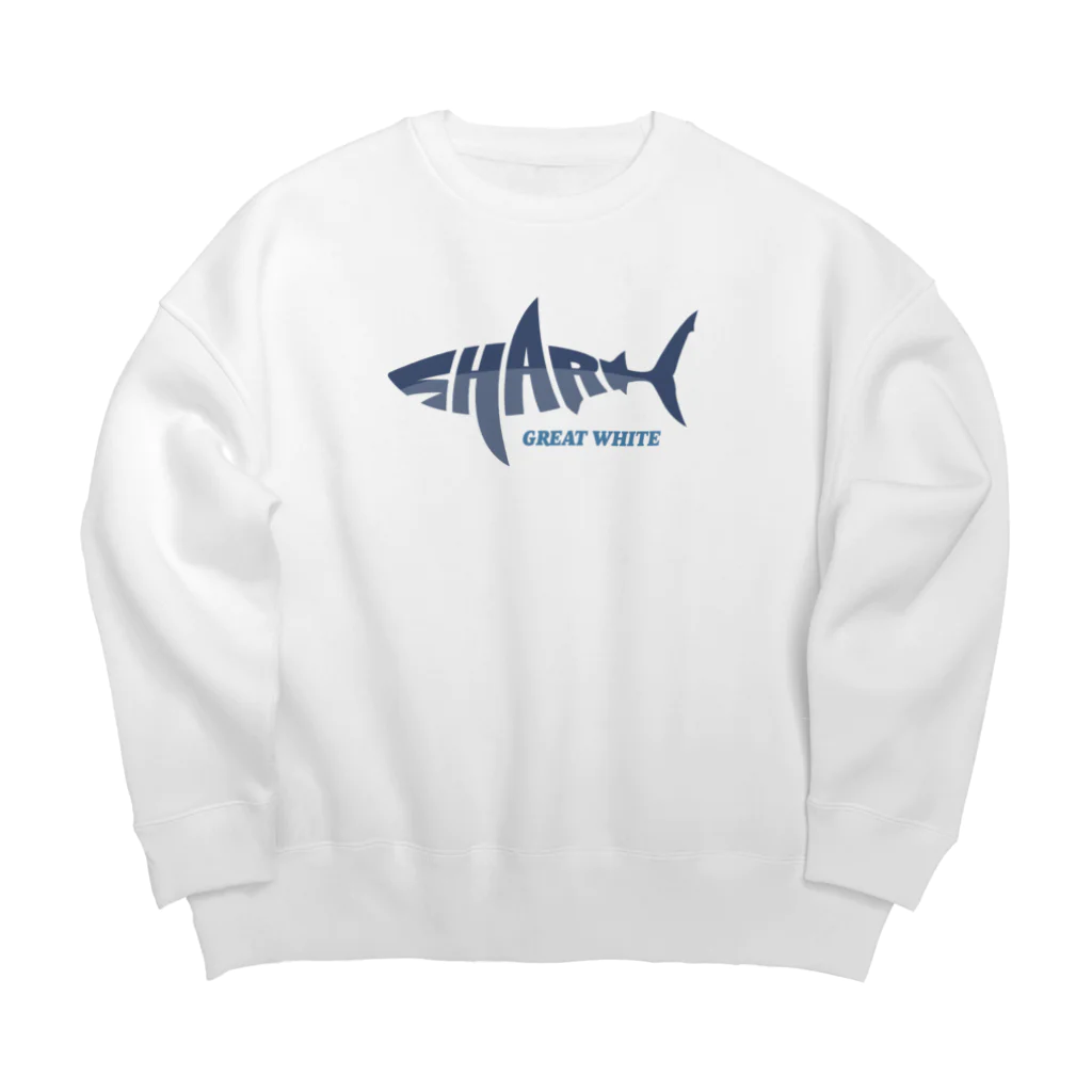 kg_shopのSHARK -Logo Style- ビッグシルエットスウェット