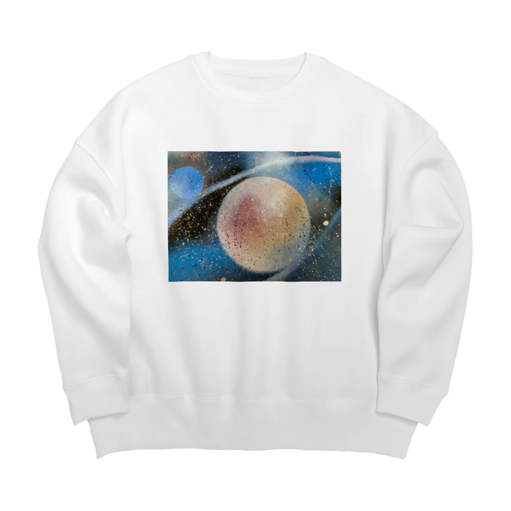 ただのわえの前向き Big Crew Neck Sweatshirt