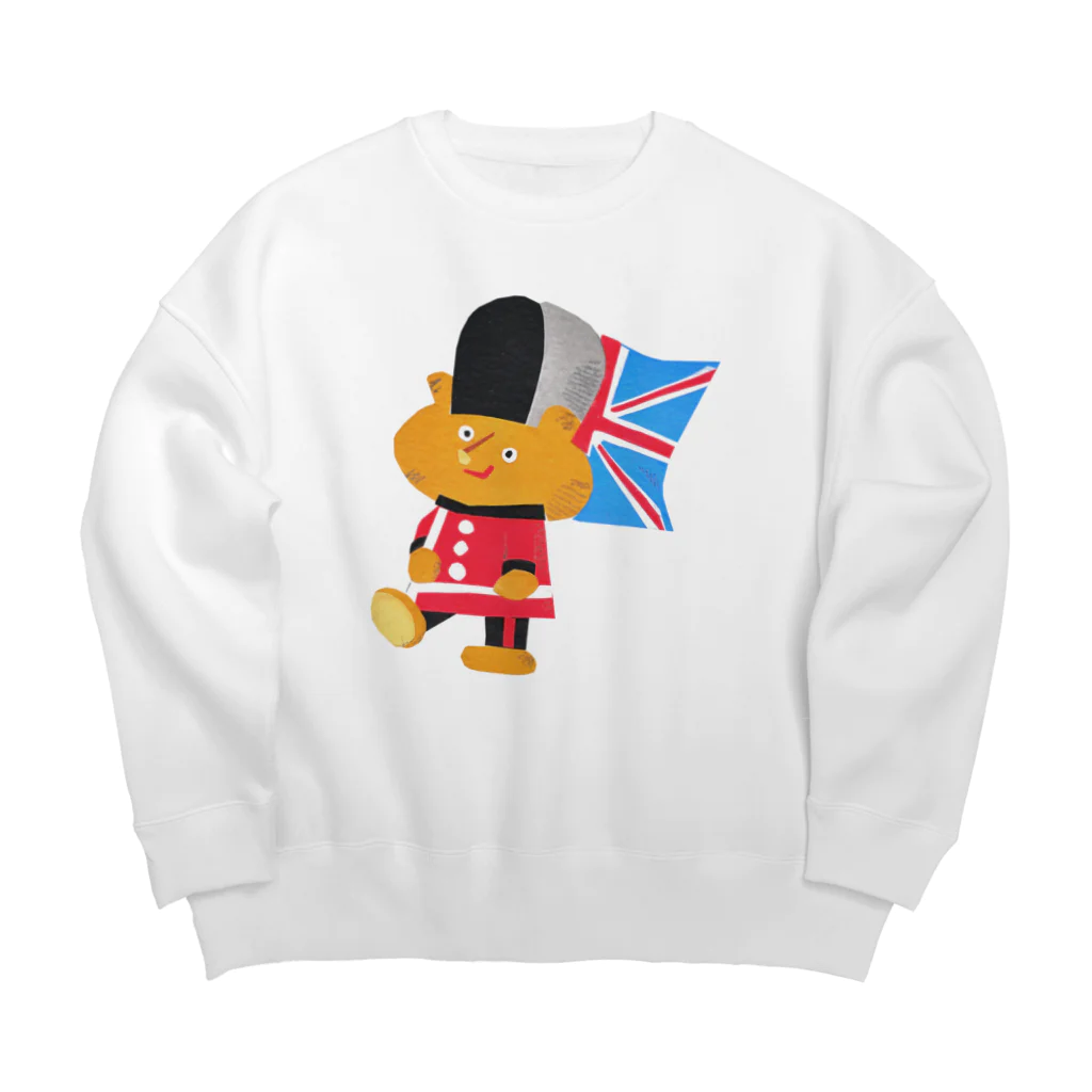 SESTA SHOPのテディベアの近衛兵さん(イギリス) Big Crew Neck Sweatshirt