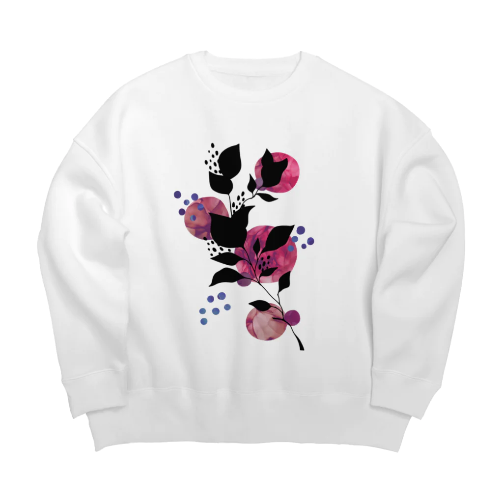 ひのいろ研究室　購買部の結実 Big Crew Neck Sweatshirt