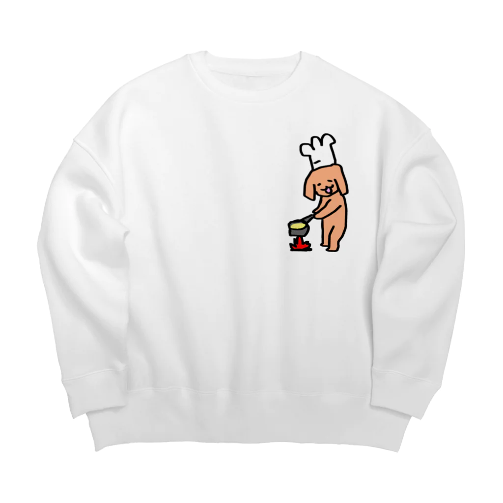 @youのいぬシェフ Big Crew Neck Sweatshirt