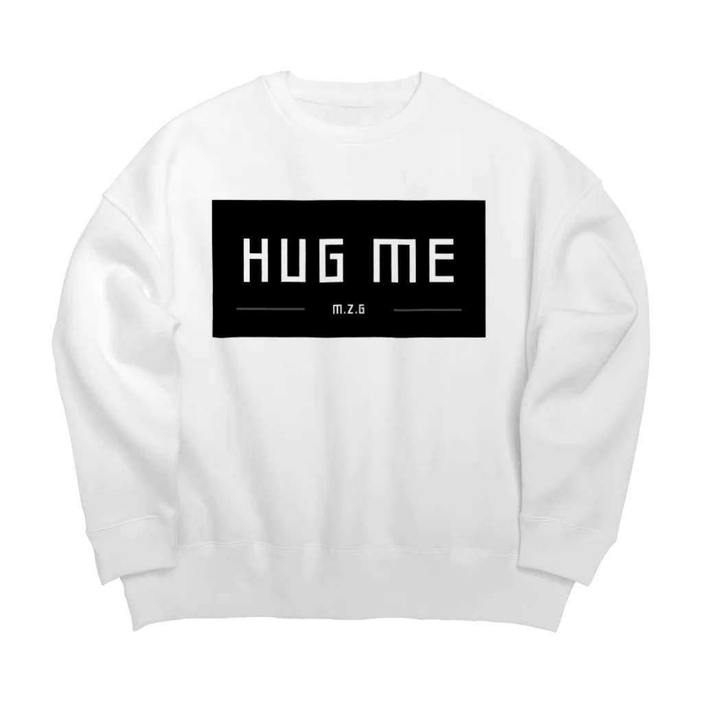 あさひなの▼HUG ME -m.z.g- Big Crew Neck Sweatshirt