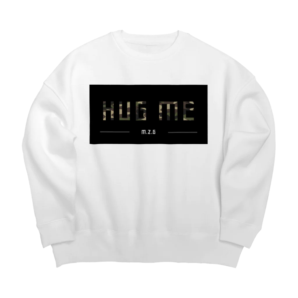 あさひなの▼HUG ME -m.z.g-（迷彩ver） Big Crew Neck Sweatshirt