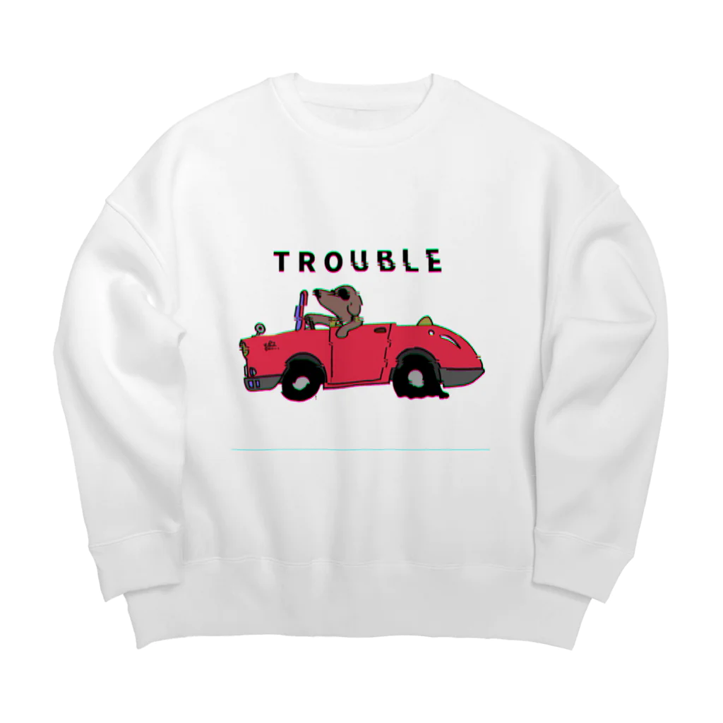 T&2のTROUBLE SERIES No.1 ビッグシルエットスウェット