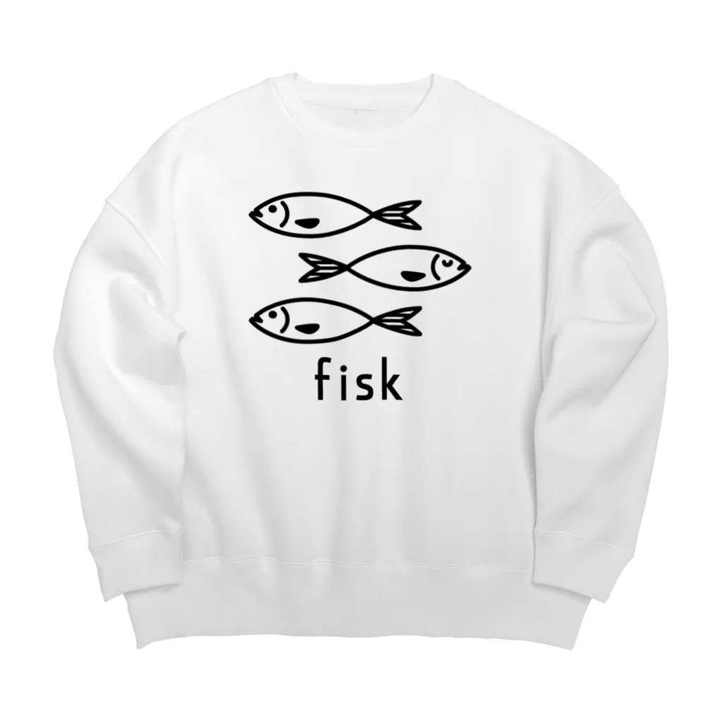 おさかな大好きFISKのおさかな大好きFISK ビッグシルエットスウェット