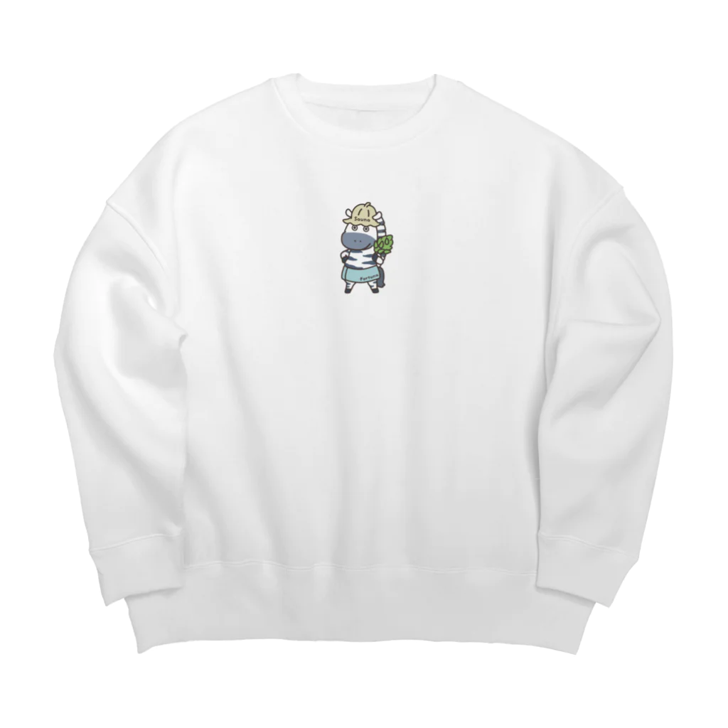 Fortuna_SaunaのFortunaビッグシルエットスウェット Big Crew Neck Sweatshirt