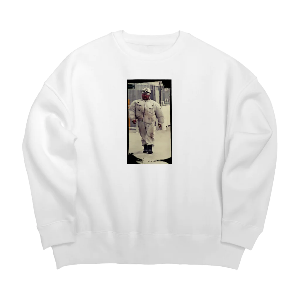 yokohama_libreのミシュランくん Big Crew Neck Sweatshirt