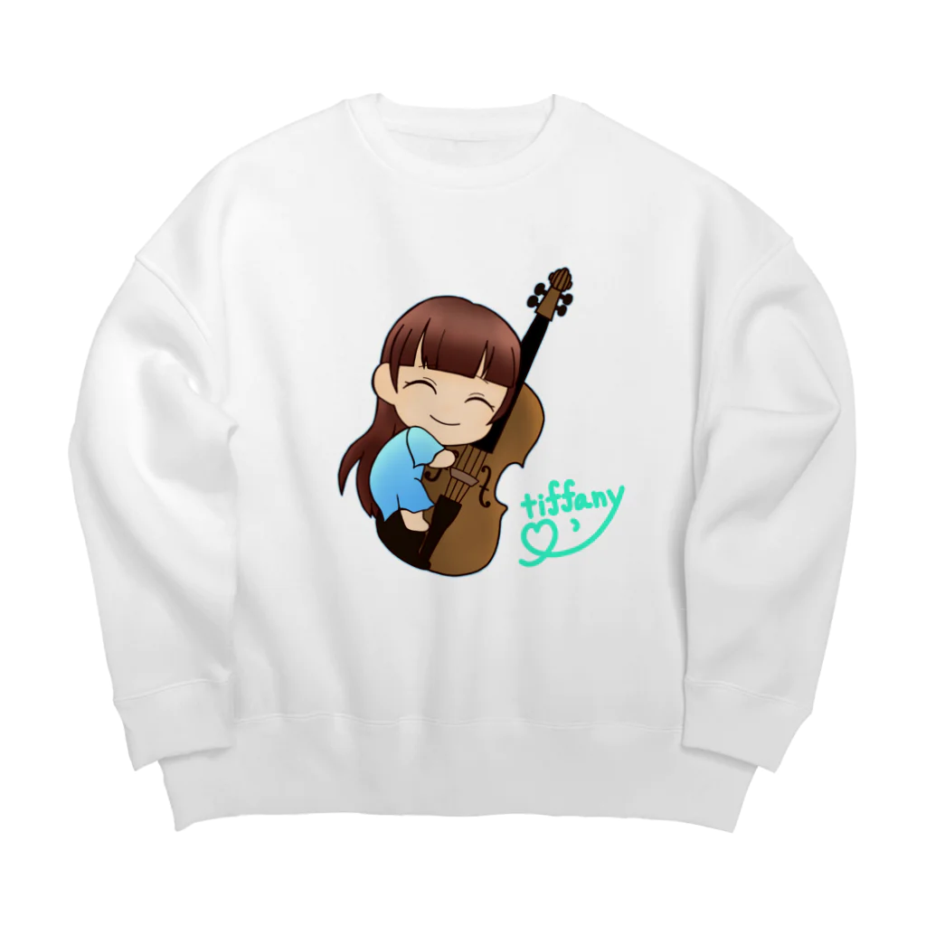 Tiffany's shop🦖のTiffany  Big Crew Neck Sweatshirt