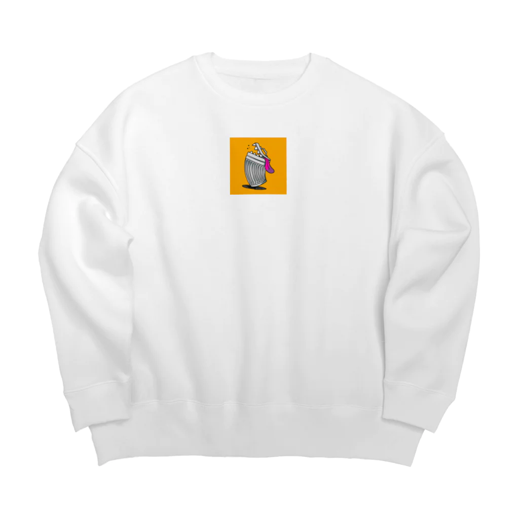 ガマクチのゴミ箱 Big Crew Neck Sweatshirt