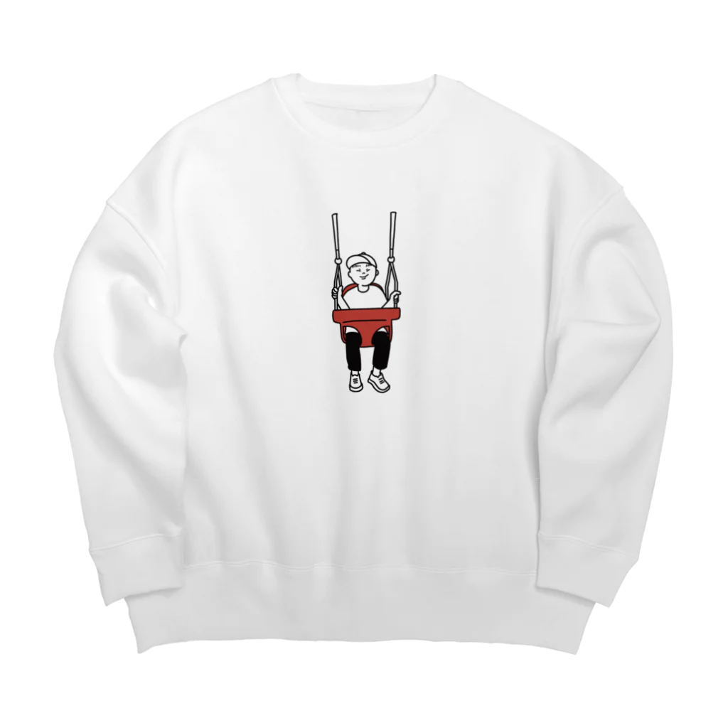 なかじまはるなの公園ちゃん3 Big Crew Neck Sweatshirt