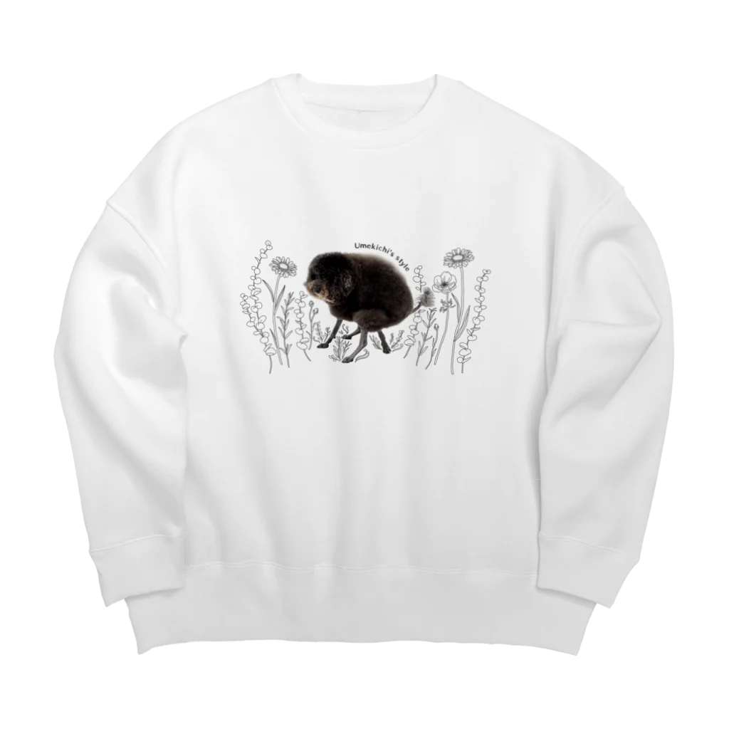 ファッショニスタ梅吉のブティックのウメキチスタイル Big Crew Neck Sweatshirt