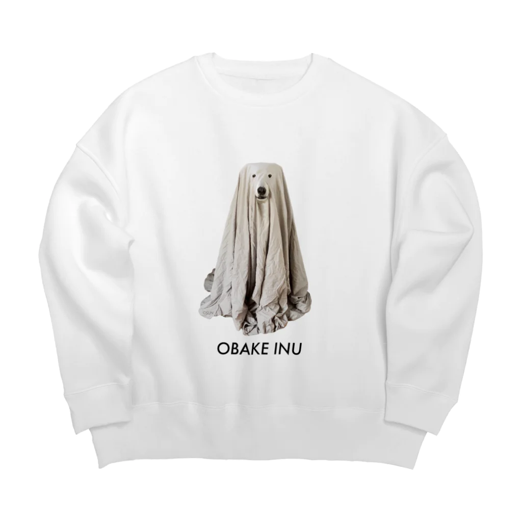 riya のOBAKE INU Big Crew Neck Sweatshirt