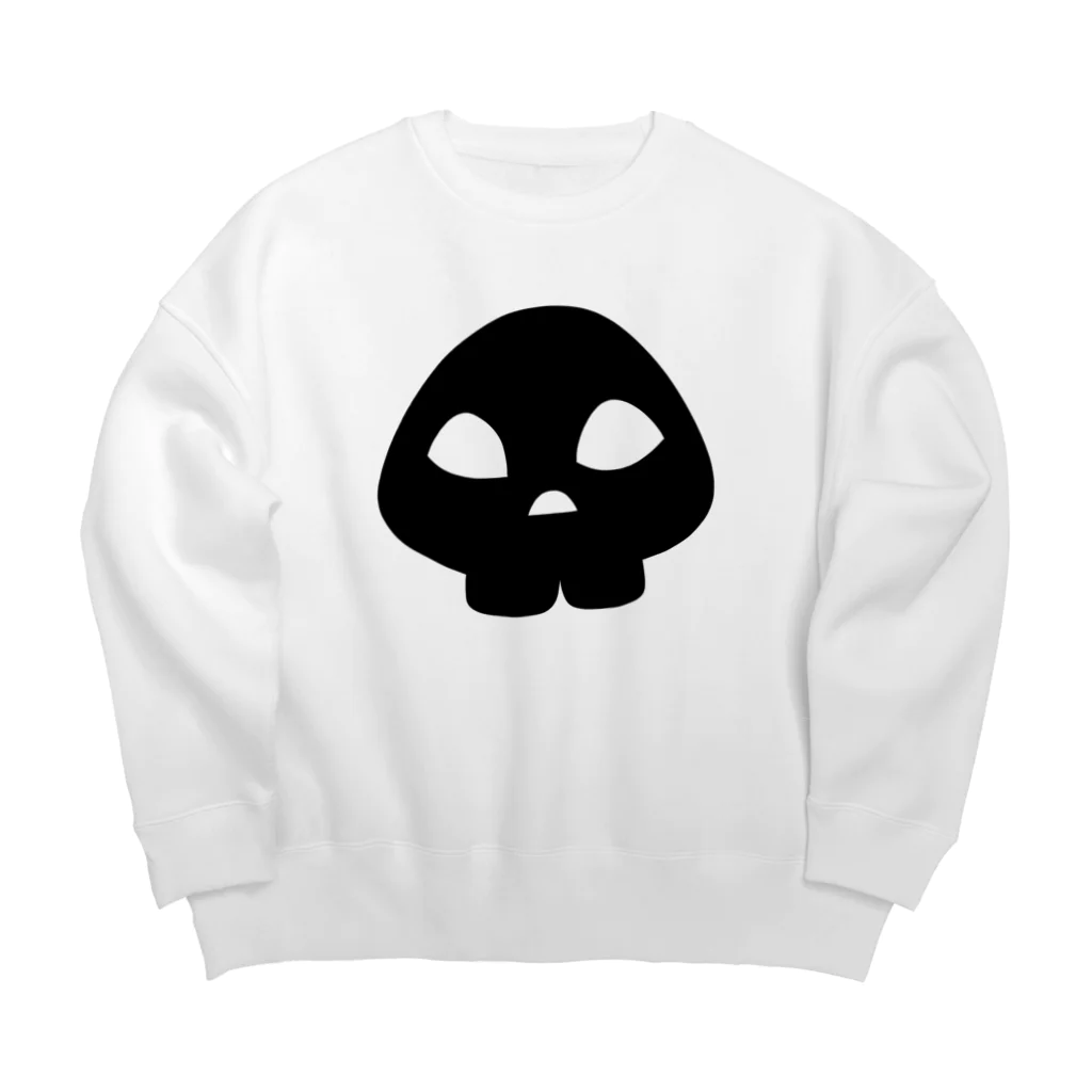 kazukiboxの頭蓋骨 Big Crew Neck Sweatshirt