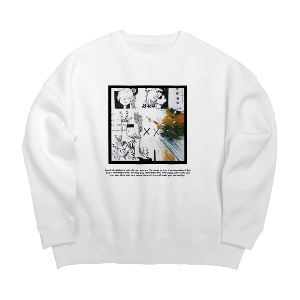 KOPAKUの自由くん Big Crew Neck Sweatshirt