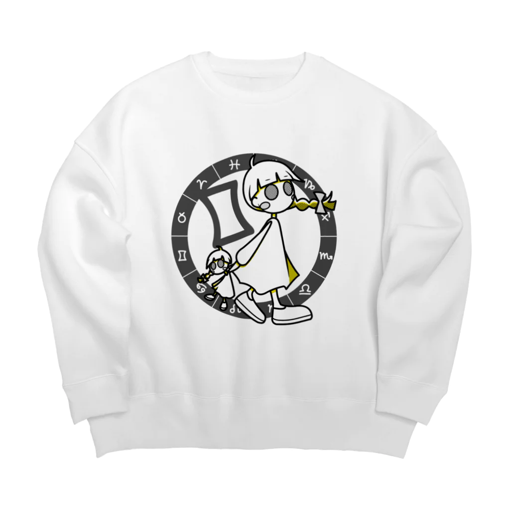 cosmicatiromのふたご座 パターン1 Big Crew Neck Sweatshirt