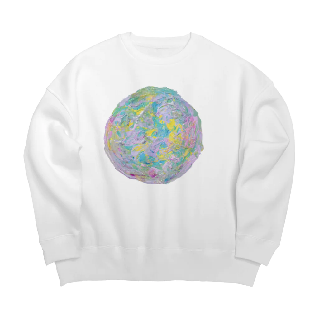 超・可愛い倶楽部の細胞図 Big Crew Neck Sweatshirt