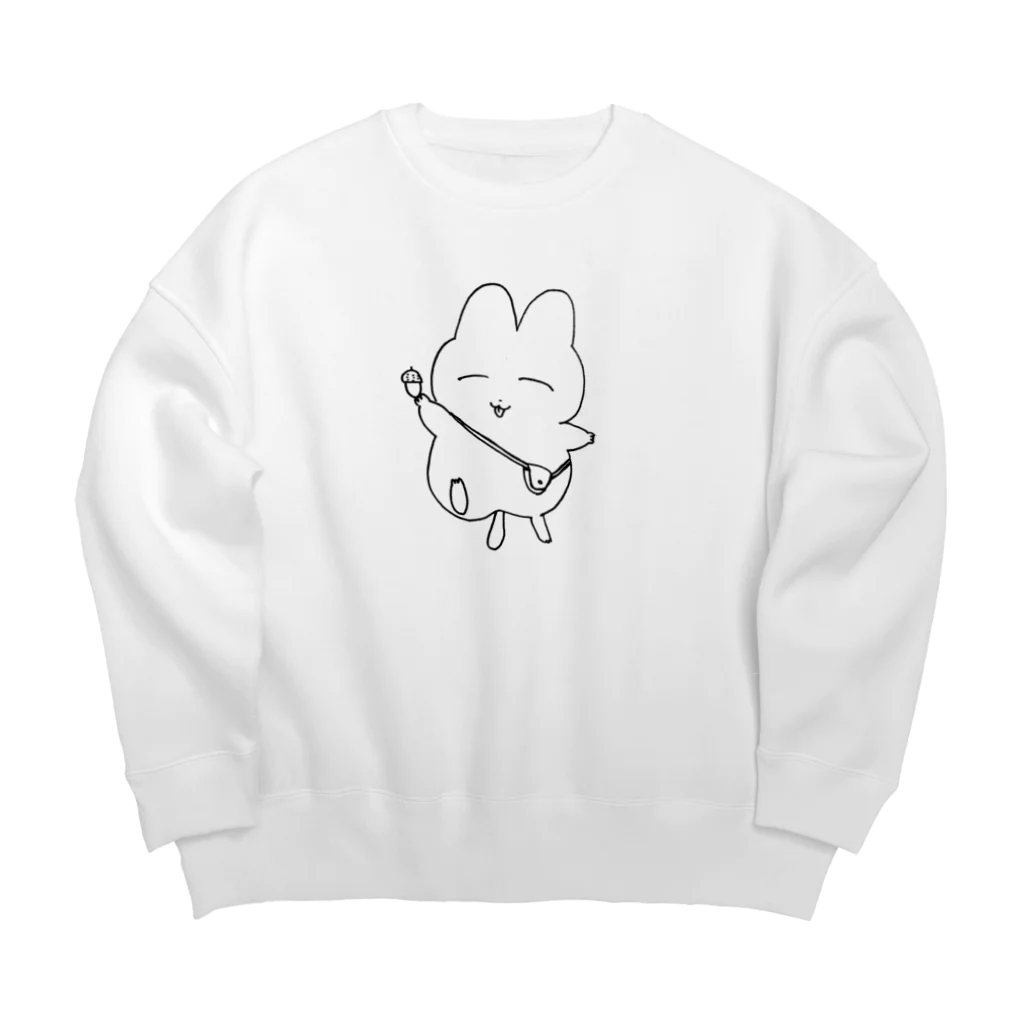 ブーキャット村のブーキャット Big Crew Neck Sweatshirt