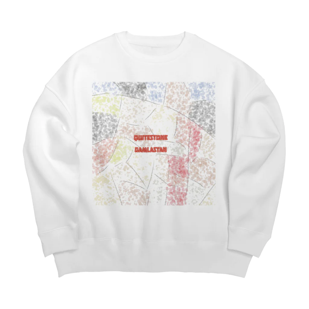 LeafCreateのQuiteStoneGamlaStan Big Crew Neck Sweatshirt