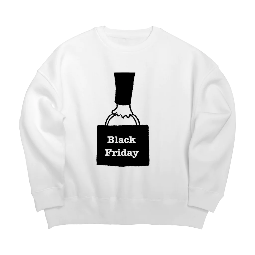 ツンデレボーイズのブラックフライデー Big Crew Neck Sweatshirt