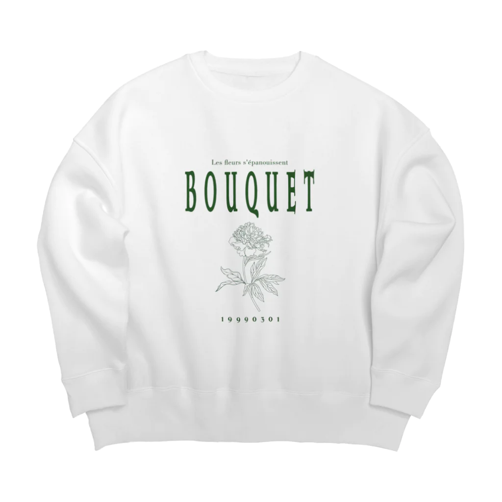 MorphoのBOUQUET Big Crew Neck Sweatshirt