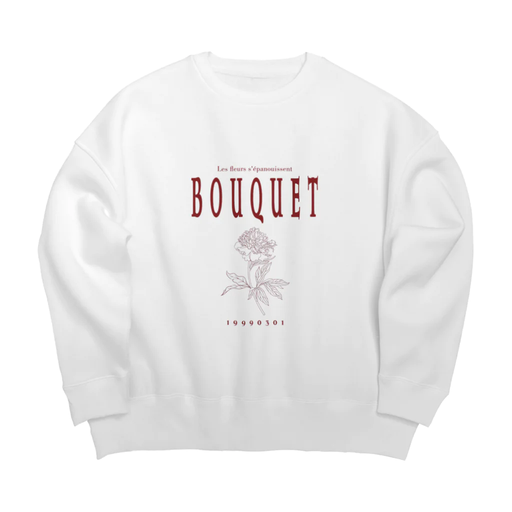 MorphoのBOUQUET Big Crew Neck Sweatshirt