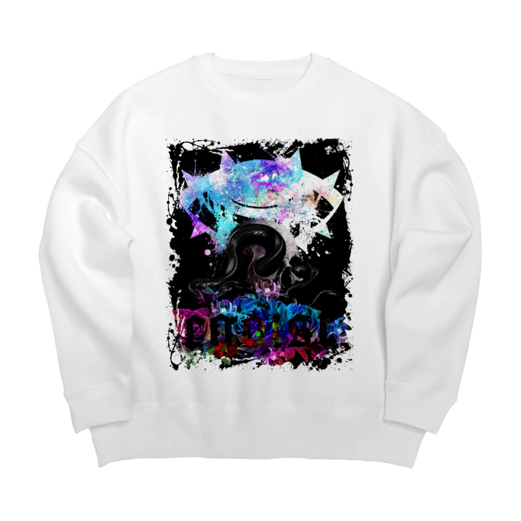 エゴイスト乙女の「ポイズン」 Big Crew Neck Sweatshirt