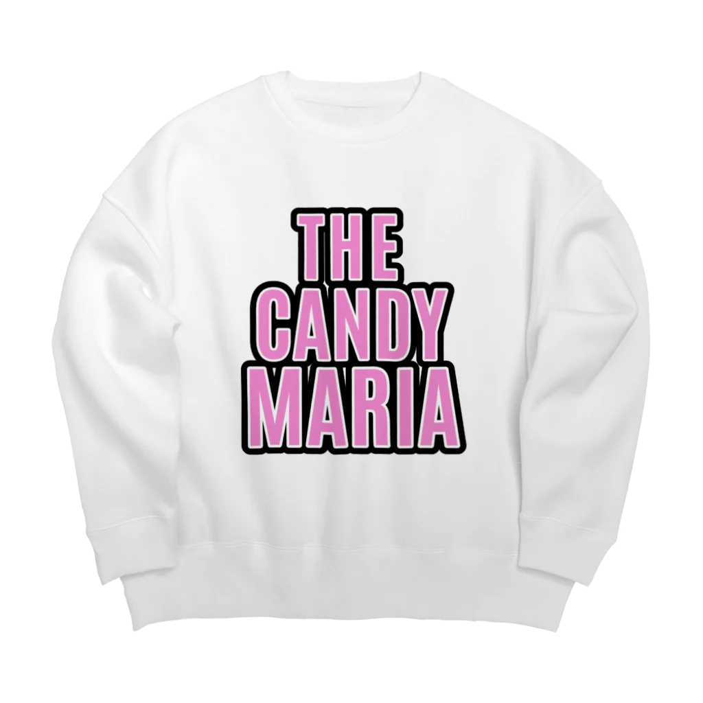 THE CANDY MARIAのBIG Pink Logo Big Crew Neck Sweatshirt