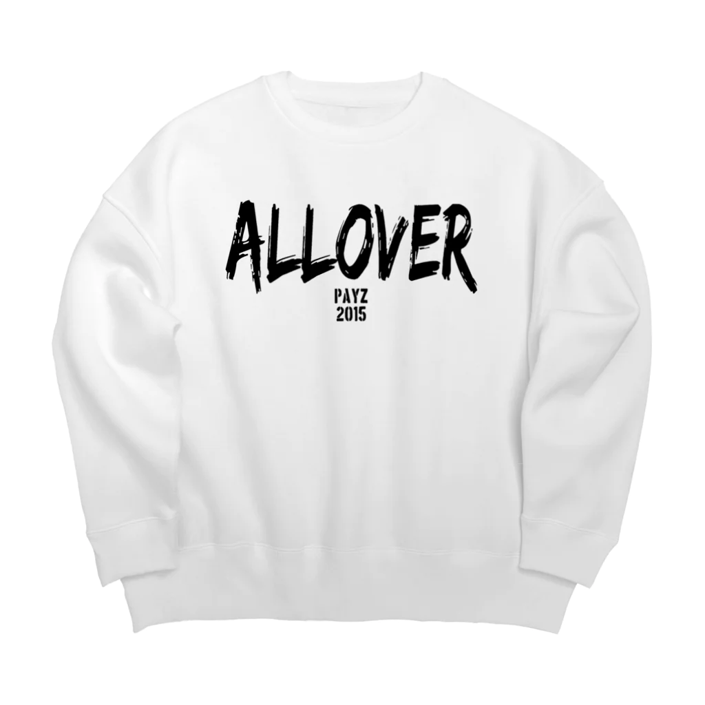 PAYZのALLOVER ビッグシルエットスウェット