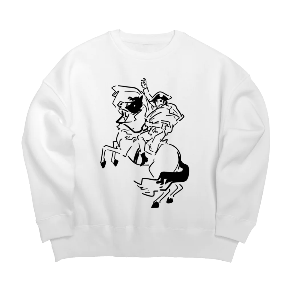 山形屋米店のナポレオン・ボナパルト Big Crew Neck Sweatshirt