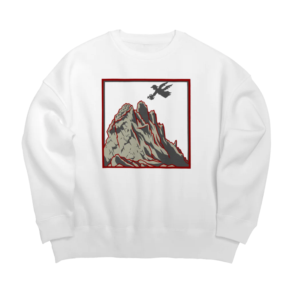 まつのき商店のジャンダルムB Big Crew Neck Sweatshirt