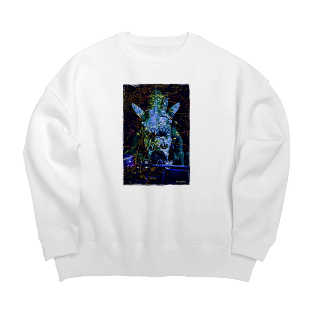 JikenShopの竜頭 Big Crew Neck Sweatshirt