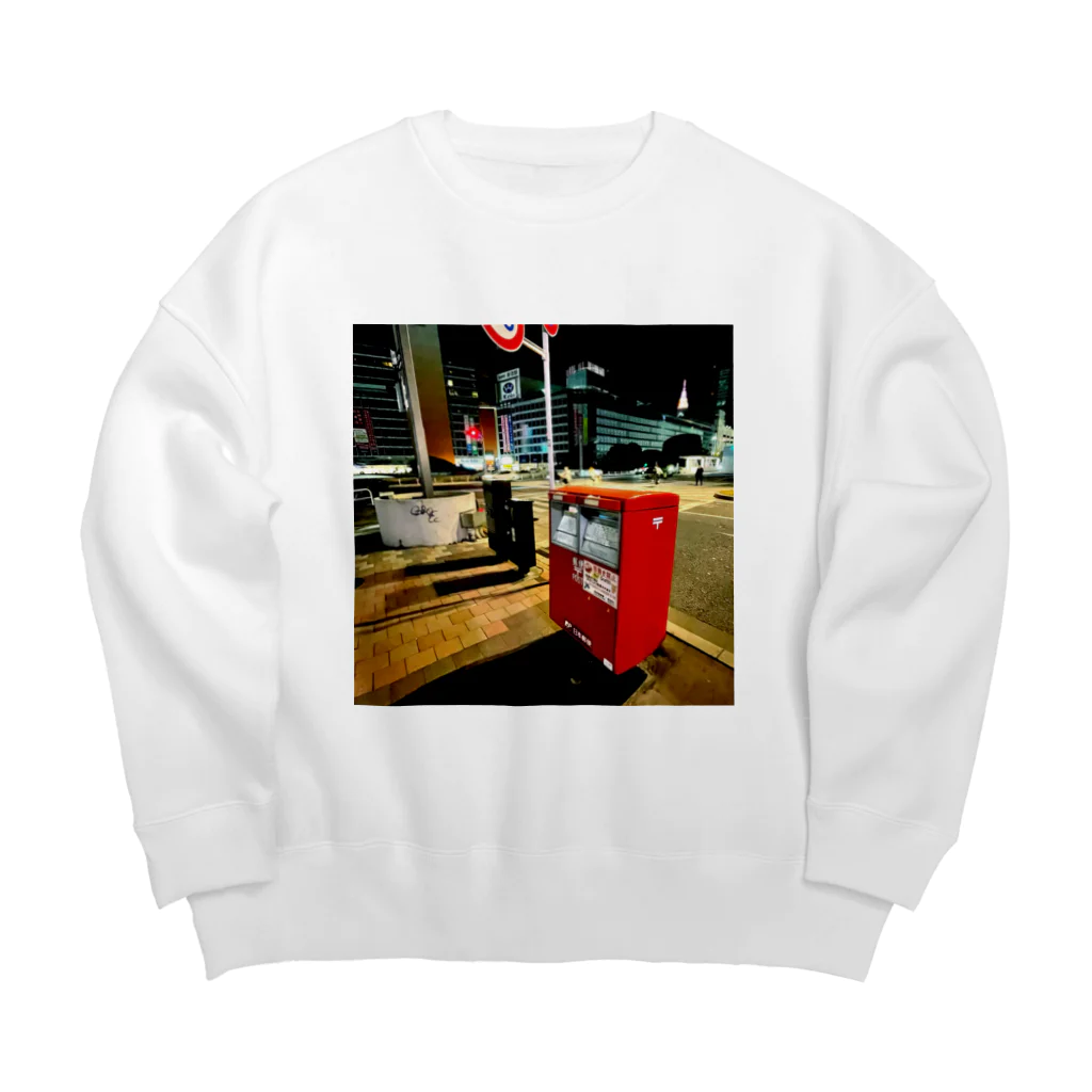 Sumaのポスト Big Crew Neck Sweatshirt