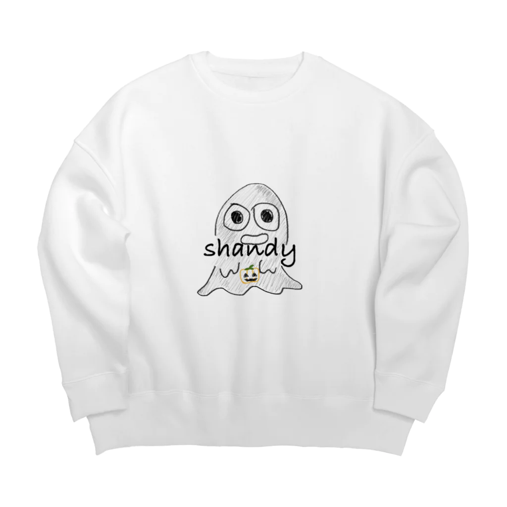 TAIKISUGIMOTO official のshandyオバケ Big Crew Neck Sweatshirt