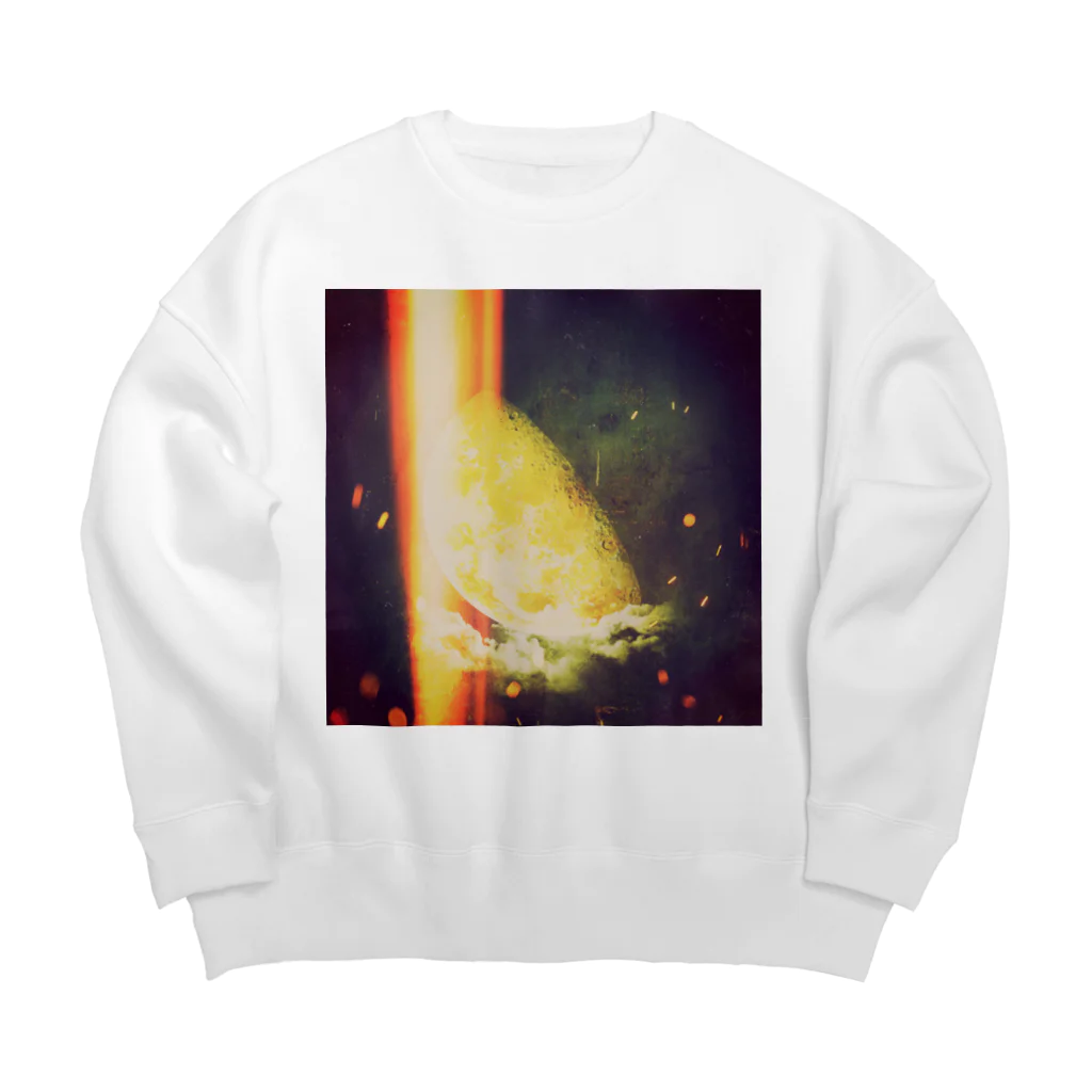 relda art shopのmoonlight Big Crew Neck Sweatshirt