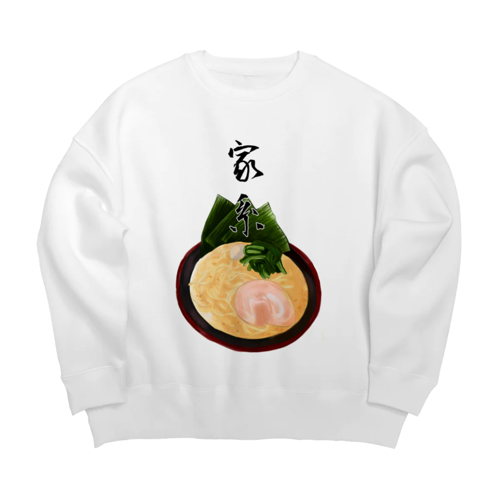 ［reverb.］by.KANA.の家系ラーメン大好きアピ(大) Big Crew Neck Sweatshirt