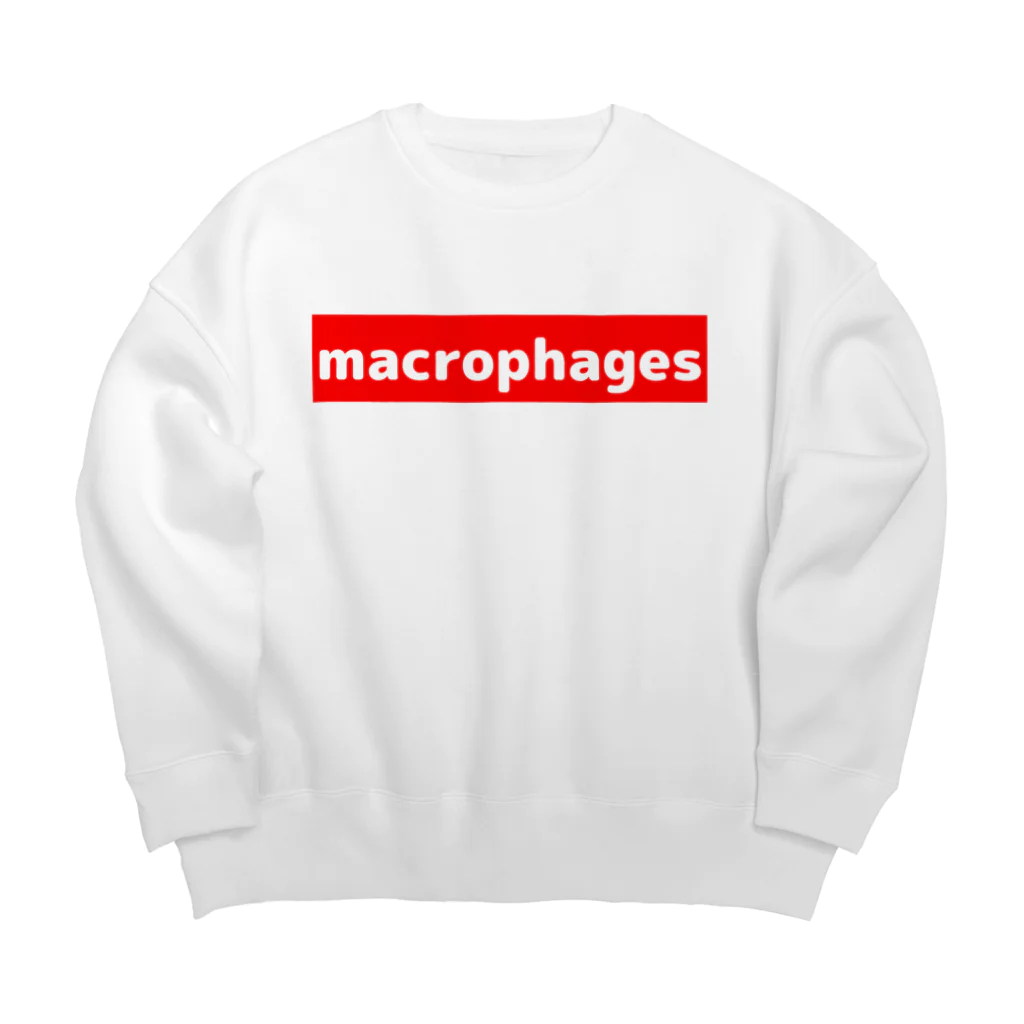 十織のお店のmacrophages Big Crew Neck Sweatshirt