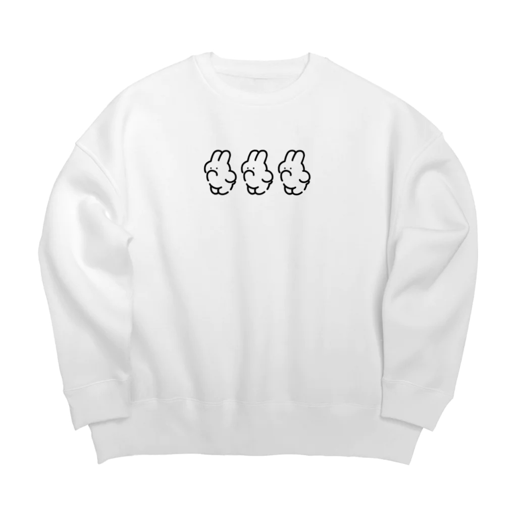 nsnの3(IWA) Big Crew Neck Sweatshirt