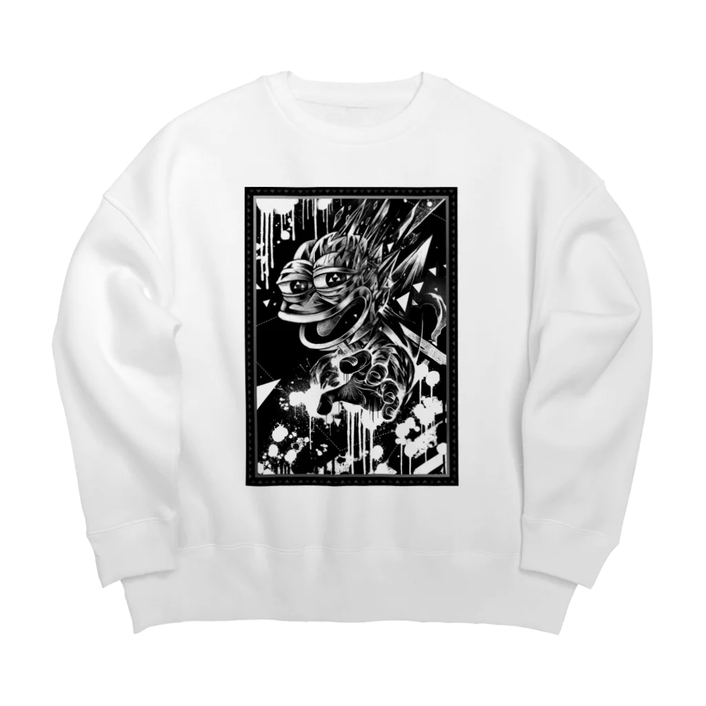 ONIGIRI △ MGのPEPE Big Crew Neck Sweatshirt