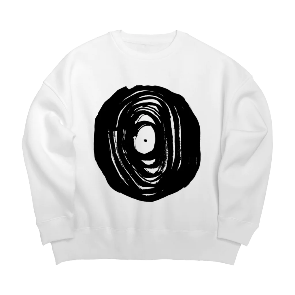 BONSのrecord. Big Crew Neck Sweatshirt