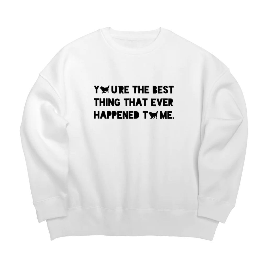 onehappinessのバーニーズ Big Crew Neck Sweatshirt