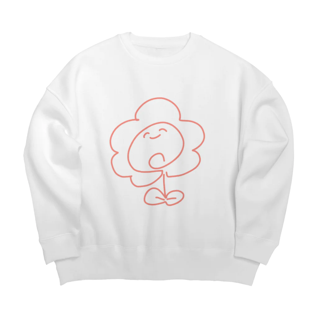 漬けマグロのはなまるさん Big Crew Neck Sweatshirt