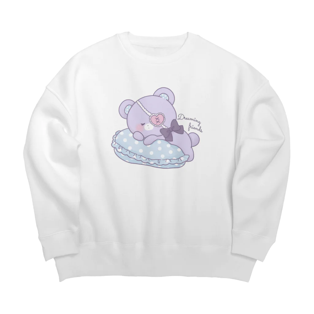 Dreaming Friendsのねむねむミル Big Crew Neck Sweatshirt