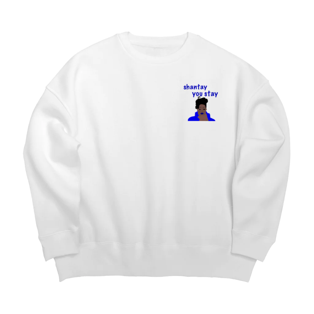 RainbowTokyoのShantay You Stay Big Crew Neck Sweatshirt