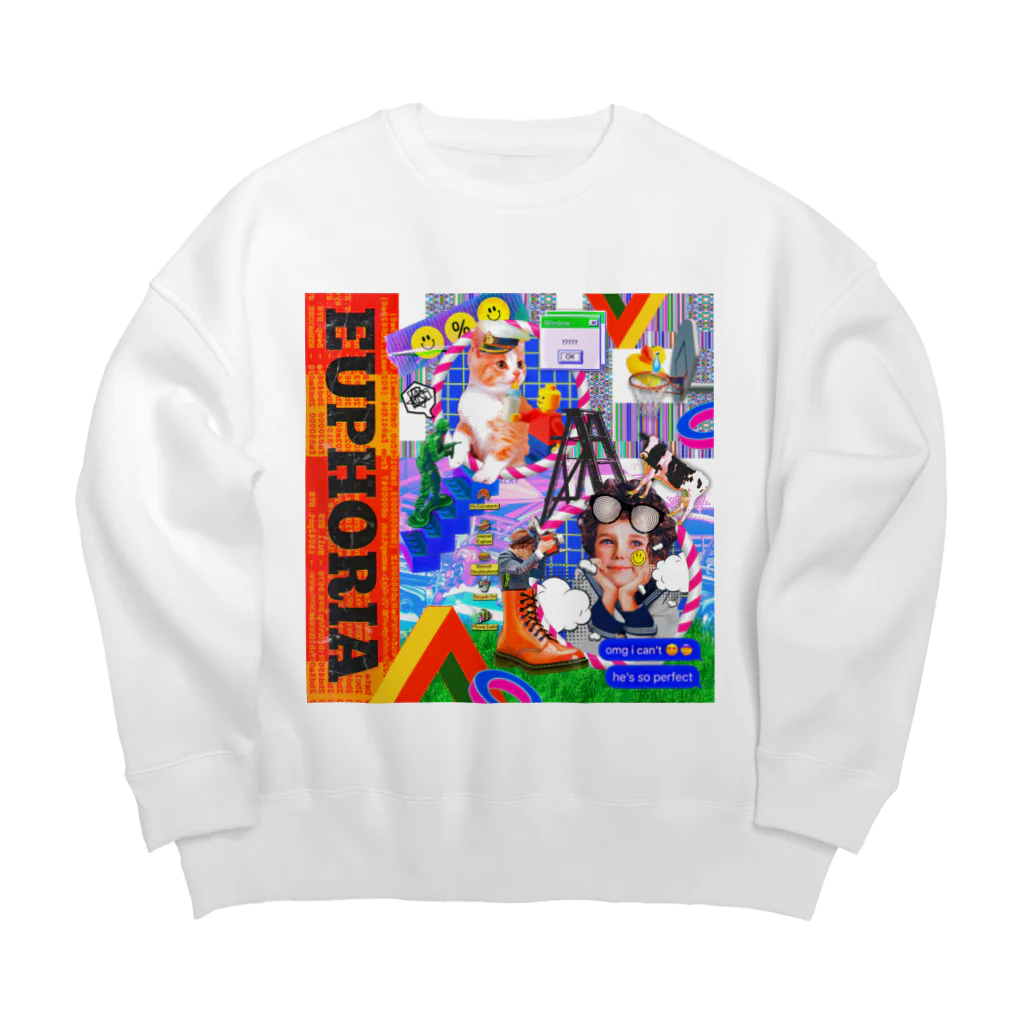 あいちゃんの店のセーラーBOY Big Crew Neck Sweatshirt