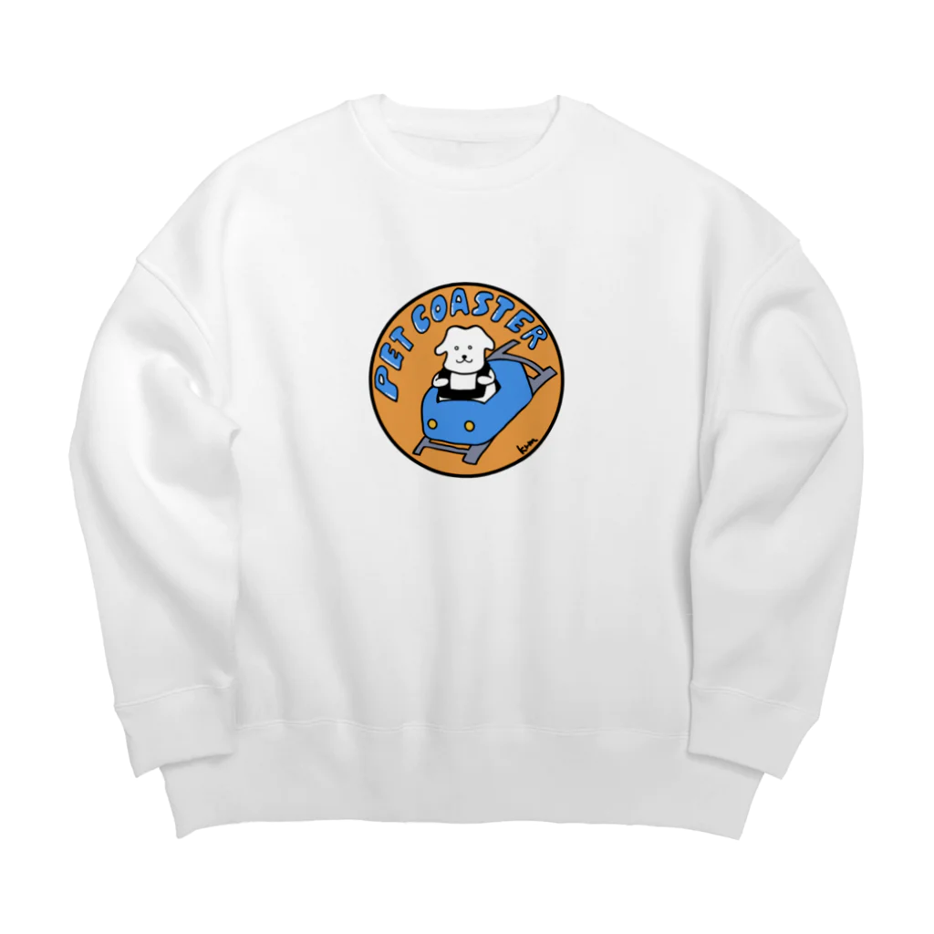 くるまのPET COASTER Big Crew Neck Sweatshirt